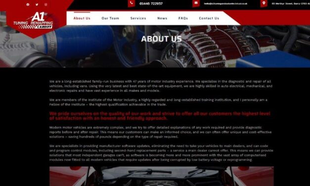 A1 Tuning & Remapping Unveils Sleek New Website Designed By Cog Creative